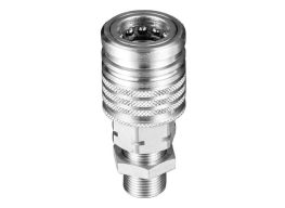 Coupleurs Hydrauliques Rapides 1/2" - Lot 4 Paires Anti-poussière - Compatibles Parker, Aeroquip