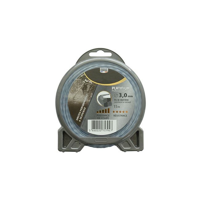 FIL NYLON PLATINIUM 3,00MM 15M DEVIDOIR