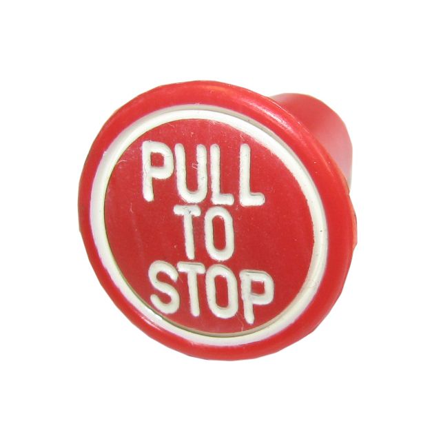 Bouton d'arret rouge (vendu à l'unité)