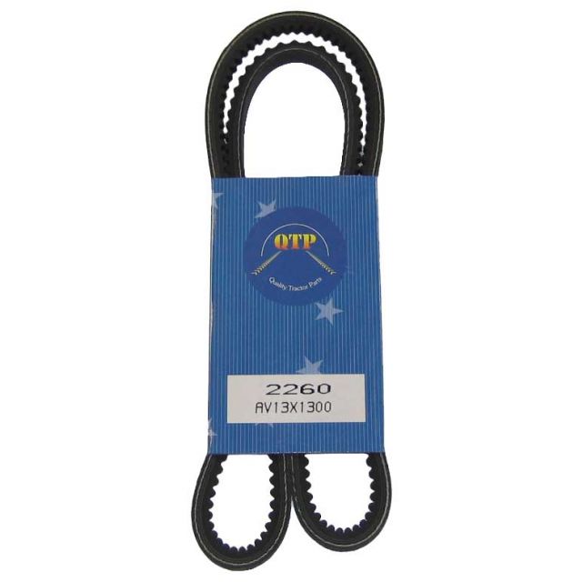 Courroie 13 X 1300 Massey Ferguson, Leyland, Case IH et moteur Perkins AD3.152