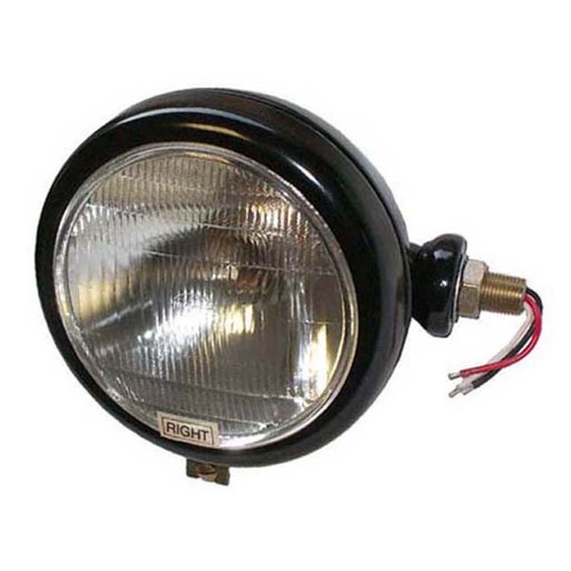 Tête de lampe noire droite 40/45W