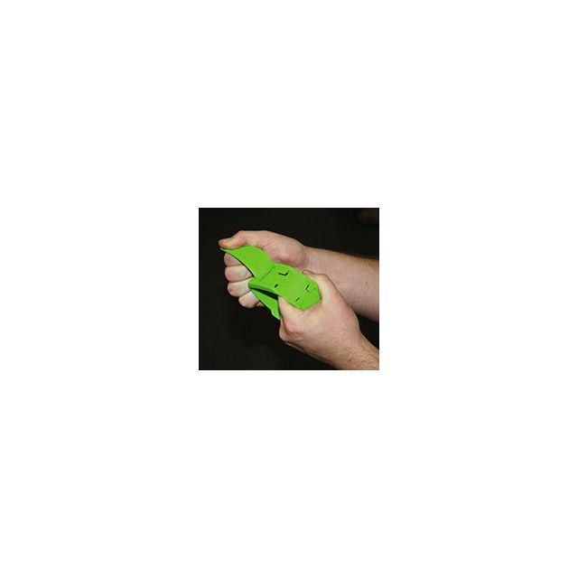 Bracelet plastique vert marquage vaches