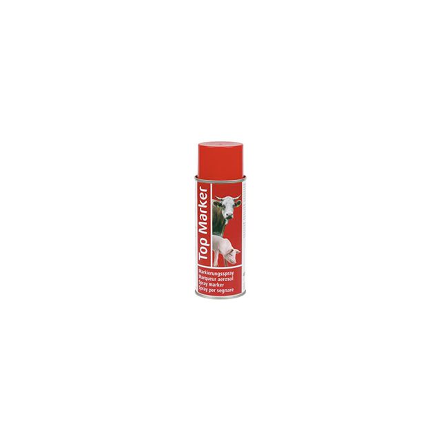 Spray de marquage TopMarker 500 ml rouge