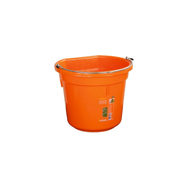 Seau FlatBack orange 18L
