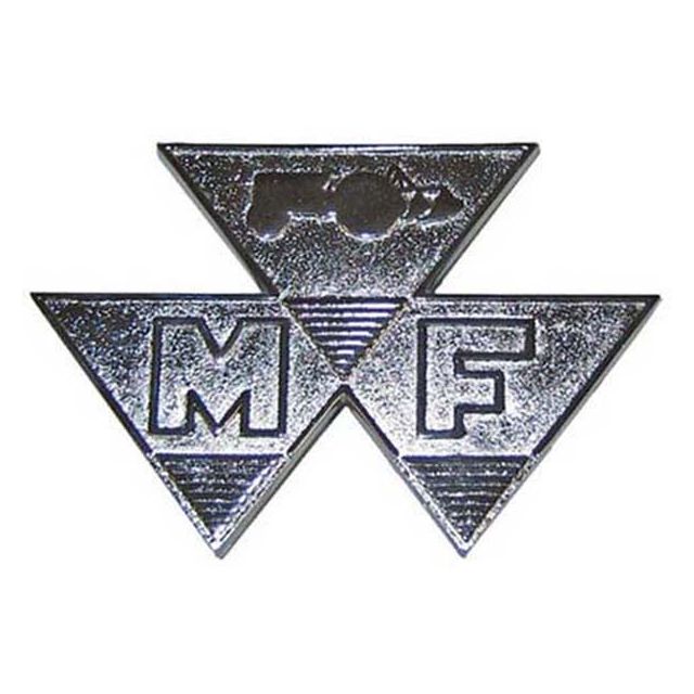 Badge 65 Triangle Chrome