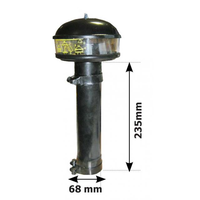 Tuyau d'admission d'air Huile de Bain de MF 265 à 290 - 68mm