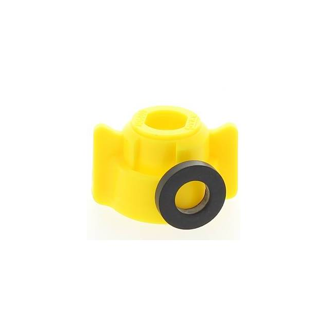 Ecrou + Joint pour Buse 8mm - Jaune - 402900