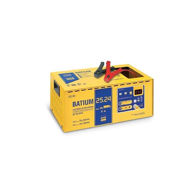 GYS - Gysflash Lithium 6.12 - Chargeur/Maintien De Charge - 12V - Livre Avec Pinces Et Cosses De Connexion
