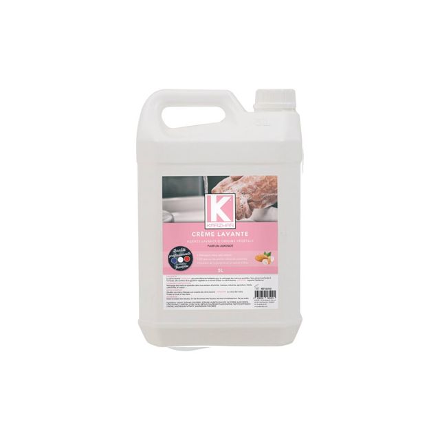 Crème lavante parfum amande - bidon de 5L
