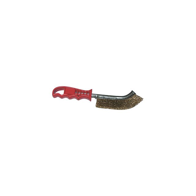 Brosse métal pour la soudure forme convexe
