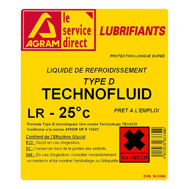 Liquide refroidissement LR-25 Universel 20l
