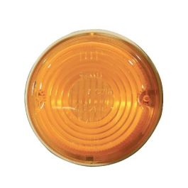 Cabochon feu gyrophare orange FER 240608 - RétrOptic'Auto