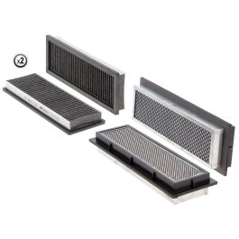 Filtre D'habitacle Blue Print ADG02519 - Pour Hyundai Trajet, Santa Fe, Sonata Et Autres - 258x196x38 Mm - 9
