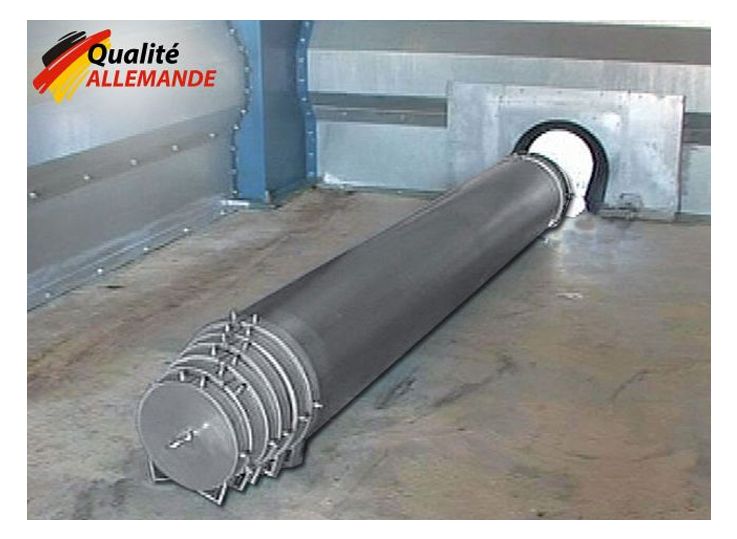 Tubes télescopiques de ventilation grains - Ventilation cereales