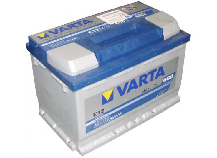 Batterie Varta 4200 6200 672A 74Ah 680Amp