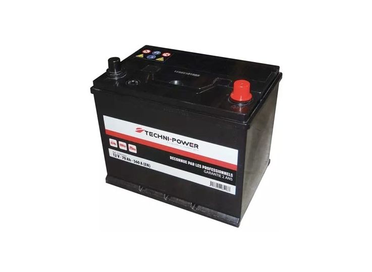 BATTERIE 12V 70AH 560A +D 260x170x220mm