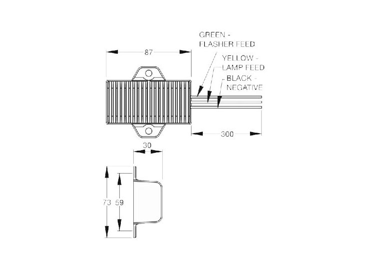 Relais Clignotants EMSea 12V 20A - Lot De 2 Relais 2 Broches Pour Réparer Les Clignotants Rapides LED