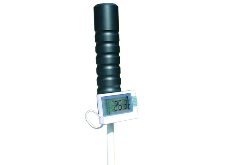 Sonde thermomètre digitale pour mesure de la température des céréales